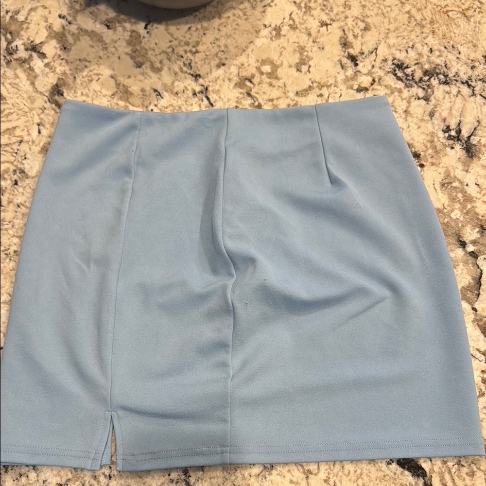 Elegant Blue Women's Skirt